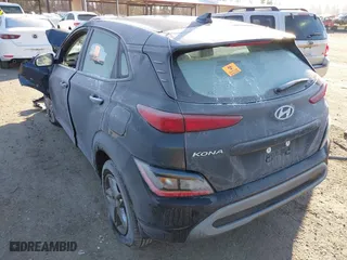 2023 Hyundai Kona SE with VIN KM8K2CAB3PU058140, listed as a IAAI auction lot 41378618 with 23,694 mi miles. Bid and sale history available at carsss.com. Image 3.