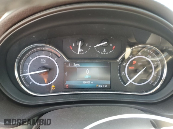 2014 Buick Regal Premium I with VIN 2G4GN5EXXE9204624, listed as a Copart auction lot 50684295 with 126,866 mi miles and Salvage Title. Bid and sale history available at carsss.com. Image 9.