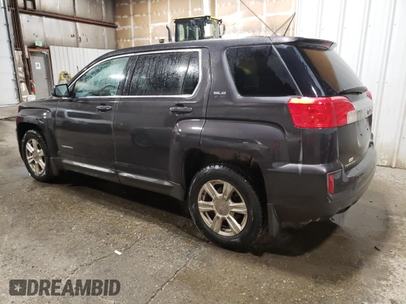 2016 GMC Terrain SLE with VIN 2GKFLSEK9G6121557, listed as a Copart auction lot 46343535 with 83,451 mi miles and Salvage Title. Bid and sale history available at carsss.com. Image 2.