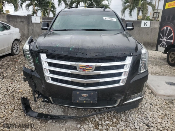 2018 Cadillac Escalade Premium Luxury with VIN 1GYS4CKJ3JR305195, listed as a Copart auction lot 43159425 with 147,077 mi miles and Salvage Title. Bid and sale history available at carsss.com. Image 5.