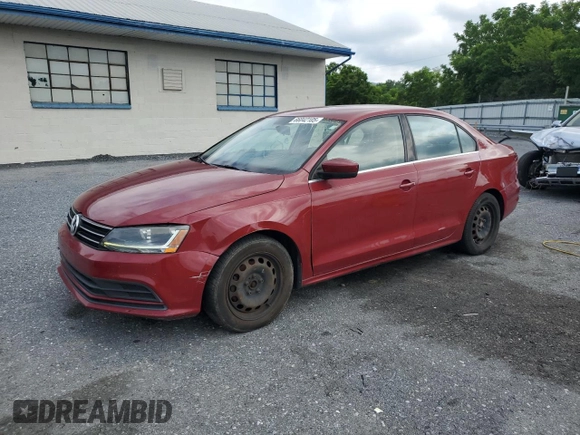 2017 Volkswagen Jetta S z VIN 3VW2B7AJXHM354102, wystawiony jako Copart lot #66042105 z przebiegiem 58 932 mil mil oraz Czysty tytuł • Clean title. Historia ofert i sprzedaży dostępna na DreamBid. Obrazek 1.