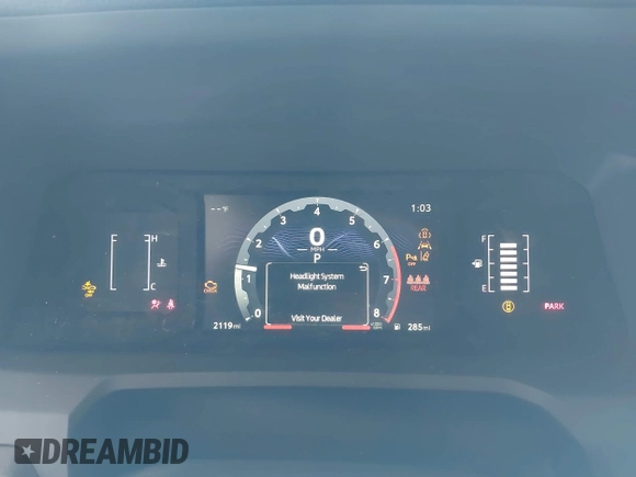 2025 Toyota Tacoma SR with VIN 3TMLB5JN7SM100983, listed as a IAAI auction lot 42220559 with 2,119 mi miles and . Bid and sale history available at DreamBid. Image 7.