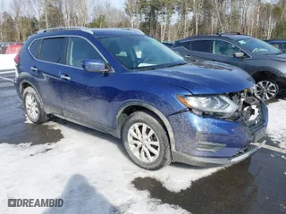 2020 Nissan Rogue SV with VIN KNMAT2MV1LP519874, listed as a IAAI auction lot 41610293 with 65,773 mi miles. Bid and sale history available at carsss.com. Image 1.