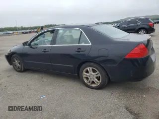 2006 Honda Accord EX-L z VIN 1HGCM568X6A018599, wystawiony jako Copart lot #58000555 z przebiegiem 158 593 mil mil oraz Szkoda całkowita • Salvage title. Historia ofert i sprzedaży dostępna na DreamBid. Obrazek 2.