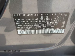 2013 Volkswagen Jetta SE с VIN 3VWDP7AJ7DM405611, выставлен на аукционе IAAI как лот 42189567 с пробегом 184 654 миль миль и . История ставок и продаж доступна на DreamBid. Изображение 9.