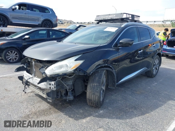 2017 Nissan Murano S with VIN 5N1AZ2MG8HN103383, listed as a IAAI auction lot 41756158 with 129,917 mi miles and . Bid and sale history available at carsss.com. Image 2.