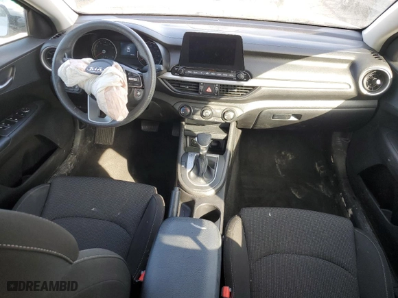 2021 Kia Forte LXS with VIN 3KPF24ADXME378045, listed as a Copart auction lot 46433455 with 58,346 mi miles and Salvage Title. Bid and sale history available at carsss.com. Image 8.