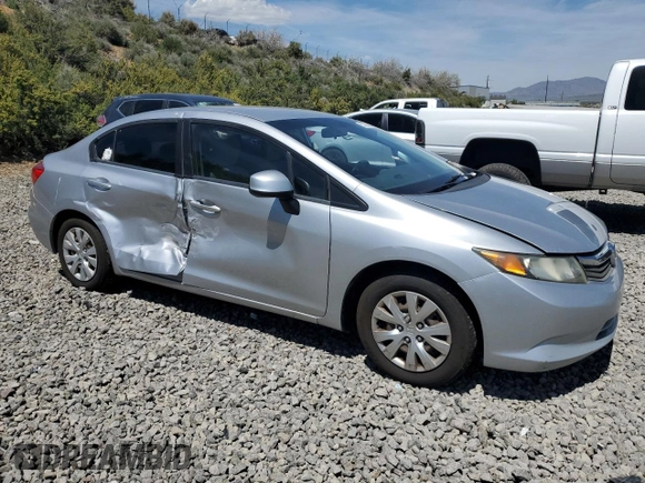 2012 Honda Civic LX z VIN 19XFB2F53CE373385, wystawiony jako Copart lot #51335755 z przebiegiem 188 159 mil mil oraz Szkoda całkowita • Salvage title. Historia ofert i sprzedaży dostępna na DreamBid. Obrazek 4.