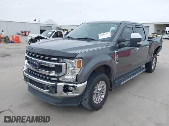2021 Ford Super Duty F-250 SRW XL with VIN 1FT7W2BN1MEC37686, listed as a IAAI auction lot 41735683 with 68,235 mi miles. Bid and sale history available at carsss.com. Image 20.