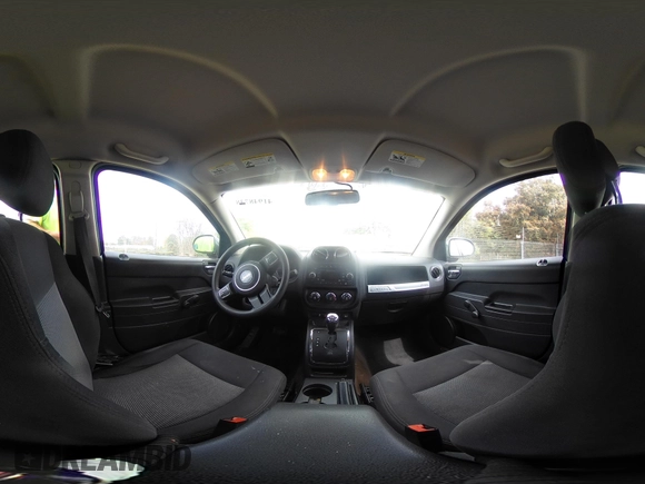 2017 Jeep Compass Sport with VIN 1C4NJCBA7HD163209, listed as a IAAI auction lot 41948738 with 116,352 mi miles and . Bid and sale history available at carsss.com. Image 19.