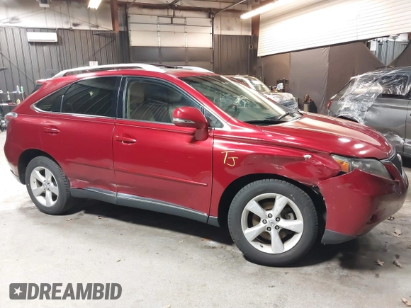 2012 Lexus RX 350 with VIN JTJBK1BAXC2447441, listed as a IAAI auction lot 41704878 with 258,818 mi miles and . Bid and sale history available at DreamBid. Image 6.