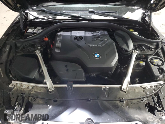 2023 BMW 5 Series 530i xDrive with VIN WBA13BJ04PWX99100, listed as a Copart auction lot 85678004 with 28,668 mi miles and Salvage Title. Bid and sale history available at DreamBid. Image 11.