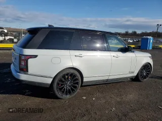 2017 Land Rover Range Rover with VIN SALGV5FEXHA362660, listed as a Copart auction lot 44452045 with 97,149 mi miles and Clean title. Bid and sale history available at DreamBid. Image 3.
