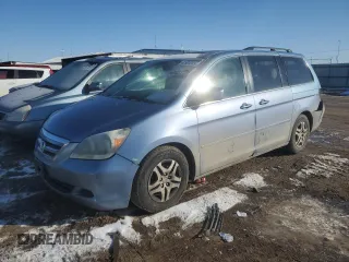 2006 Honda Odyssey EX-L with VIN 5FNRL387X6B013141, listed as a Copart auction lot 42909345 with 220,725 mi miles and Salvage Title. Bid and sale history available at carsss.com. Image 1.