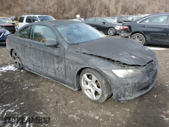 2007 BMW 3 Series 328xi with VIN WBAWC33557PC86343, listed as a Copart auction lot 89116735 with Not Provided miles and Salvage Title. Bid and sale history available at DreamBid. Image 4.