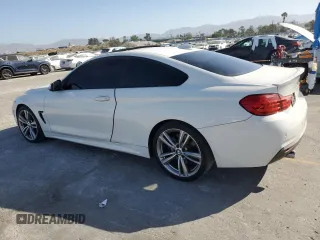 2014 BMW 4 Series 435i z VIN WBA3R1C55EK190662, wystawiony jako Copart lot #56992275 z przebiegiem 141 310 mil mil oraz Czysty tytuł • Clean title. Historia ofert i sprzedaży dostępna na DreamBid. Obrazek 2.