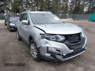 2019 Nissan Rogue SV with VIN KNMAT2MV3KP537050, listed as a IAAI auction lot 41928007 with 84,065 mi miles. Bid and sale history available at carsss.com. Image 1.