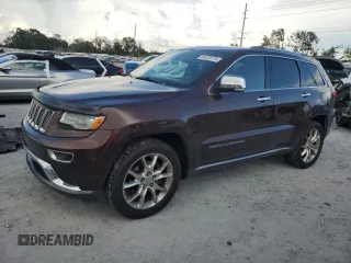 2014 Jeep Grand Cherokee Summit с VIN 1C4RJEJG4EC380074, выставлен на аукционе Copart как лот 64123175 с пробегом 237 803 миль миль и Списание • Salvage title. История ставок и продаж доступна на DreamBid. Изображение 1.