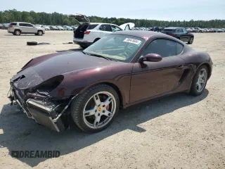 2007 Porsche Cayman S with VIN WP0AB29887U782098, listed as a Copart auction lot 70047604 with 120,863 mi miles and Salvage Title. Bid and sale history available at DreamBid. Image 1.