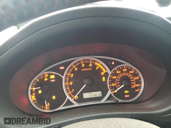 2014 Subaru WRX WRX with VIN JF1GV7E67EG003200, listed as a Copart auction lot 57159925 with 114,816 mi miles and Clean title. Bid and sale history available at DreamBid. Image 9.