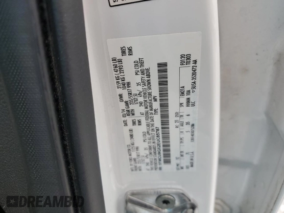 2014 Ford Escape SE z VIN 1FMCU9GX2EUC85787, wystawiony jako Copart lot #52739085 z przebiegiem 123 641 mil mil oraz Szkoda całkowita • Salvage title. Historia ofert i sprzedaży dostępna na DreamBid. Obrazek 13.