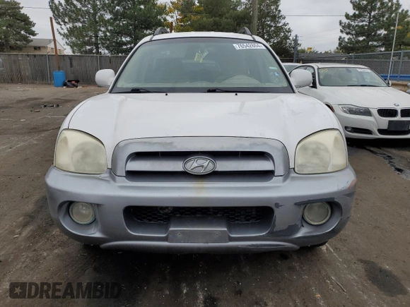 2005 Hyundai Santa Fe GLS with VIN KM8SC73E85U996207, listed as a Copart auction lot 76542804 with 200,032 mi miles and Non Repairable. Bid and sale history available at carsss.com. Image 5.