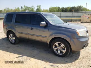 2012 Honda Pilot EX-L with VIN 5FNYF3H58CB013538, listed as a Copart auction lot 52168365 with 166,148 mi miles and Clean Title. Bid and sale history available at DreamBid. Image 4.