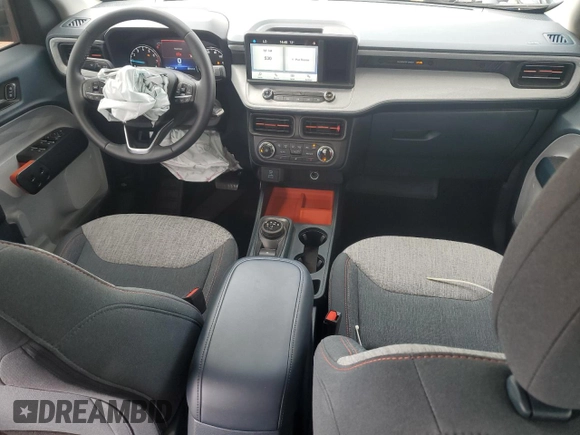 2023 Ford Maverick XL with VIN 3FTTW8F9XPRA99145, listed as a Copart auction lot 56218175 with 15,697 mi miles and Salvage title. Bid and sale history available at DreamBid. Image 8.