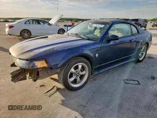 2001 Ford Mustang Standard with VIN 1FAFP40421F247069, listed as a Copart auction lot 61634675 with 133,681 mi miles and Salvage title. Bid and sale history available at DreamBid. Image 1.