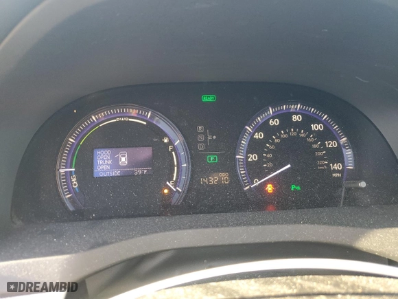 2010 Lexus HS 250h with VIN JTHBB1BA5A2020554, listed as a Copart auction lot 49642045 with 143,210 mi miles and Salvage Title. Bid and sale history available at carsss.com. Image 9.