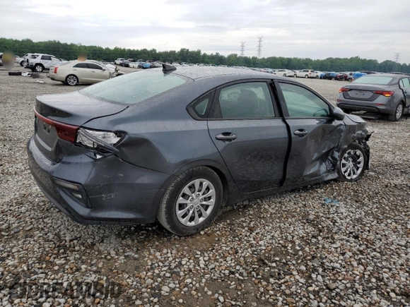2021 Kia Forte FE with VIN 3KPF24AD7ME379461, listed as a Copart auction lot 55777005 with 74,778 mi miles and Salvage title. Bid and sale history available at DreamBid. Image 3.