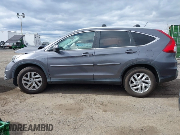 2015 Honda CR-V EX-L with VIN 2HKRM4H74FH618115, listed as a IAAI auction lot 42045882 with 224,818 mi miles. Bid and sale history available at carsss.com. Image 14.
