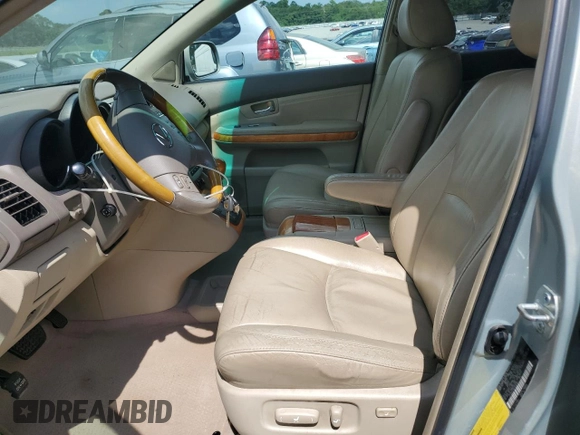 2005 Lexus RX 330 with VIN 2T2GA31U65C029039, listed as a Copart auction lot 62550635 with 201,278 mi miles and Salvage title. Bid and sale history available at DreamBid. Image 7.