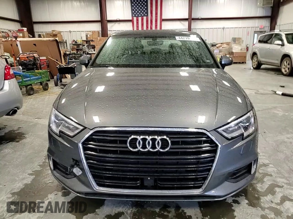 2018 Audi A3 Sedan Premium with VIN WAUAUGFF9J1048490, listed as a Copart auction lot 44219305 with 34,568 mi miles and Salvage Title. Bid and sale history available at carsss.com. Image 11.