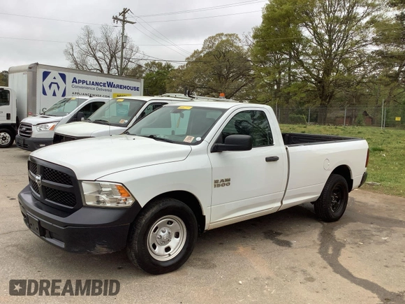 2017 Ram 1500 Tradesman с VIN 3C6JR6DG0HG776907, выставлен на аукционе IAAI как лот 42743426 с пробегом 162 492 миль миль и . История ставок и продаж доступна на DreamBid. Изображение 29.