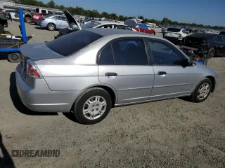 2001 Honda Civic LX z VIN 2HGES16521H511166, wystawiony jako Copart lot #61850595 z przebiegiem 153 192 mil mil oraz Szkoda całkowita • Salvage title. Historia ofert i sprzedaży dostępna na DreamBid. Obrazek 3.