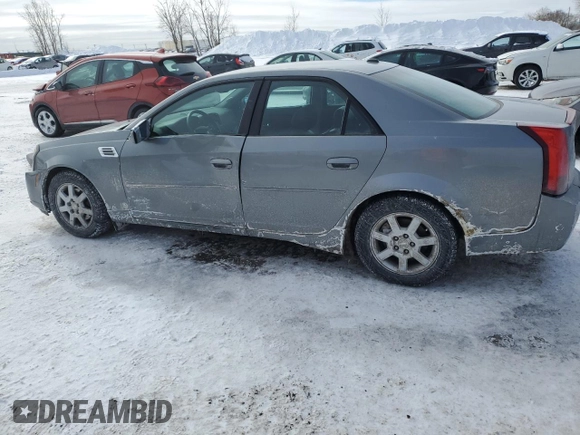 2006 Cadillac CTS with VIN 1G6DM57T760205197, listed as a Copart auction lot 46179615 with 207,836 mi miles and Salvage Title. Bid and sale history available at carsss.com. Image 2.