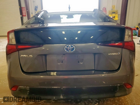 2019 Toyota Prius L Eco with VIN JTDKARFUXK3094684, listed as a Copart auction lot 57084325 with 105,940 mi miles and Clean title. Bid and sale history available at DreamBid. Image 6.