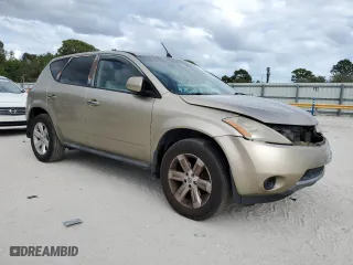 2006 Nissan Murano S with VIN JN8AZ08T66W427458, listed as a Copart auction lot 85074184 with 190,015 mi miles and Salvage Title. Bid and sale history available at carsss.com. Image 4.