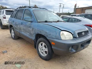 2002 Hyundai Santa Fe GLS z VIN KM8SC13D82U241929, wystawiony jako IAAI lot #41709874 z przebiegiem 153 791 mil mil oraz . Historia ofert i sprzedaży dostępna na DreamBid. Obrazek 1.