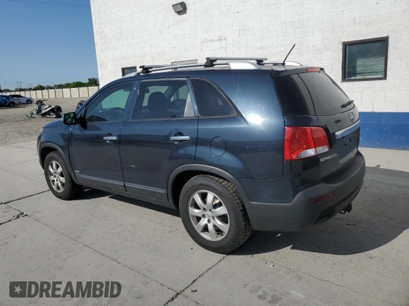 2013 Kia Sorento LX with VIN 5XYKTDA69DG316975, listed as a Copart auction lot 59743545 with 162,217 mi miles and Clean title. Bid and sale history available at DreamBid. Image 2.