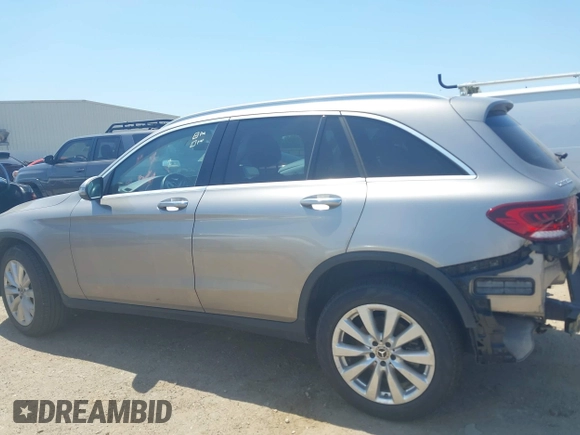 2020 Mercedes-Benz GLC 300 with VIN W1N0G8DB1LF805165, listed as a IAAI auction lot 41966716 with 107,904 mi miles and . Bid and sale history available at DreamBid. Image 15.