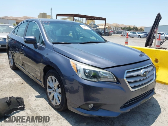 2015 Subaru Legacy Premium with VIN 4S3BNAF69F3044078, listed as a IAAI auction lot 42418309 with 115,532 mi miles and . Bid and sale history available at DreamBid. Image 1.