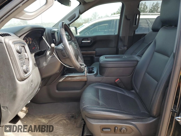 2021 Chevrolet Silverado 1500 RST with VIN 1GCUYEET7MZ394429, listed as a Copart auction lot 41512345 with 50,723 mi miles and Salvage Title. Bid and sale history available at carsss.com. Image 7.