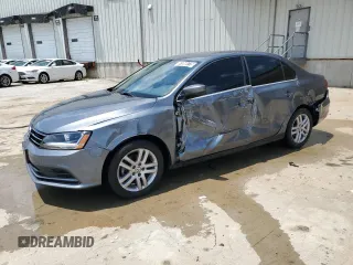2017 Volkswagen Jetta S with VIN 3VW2B7AJXHM313582, listed as a Copart auction lot 61959775 with 60,831 mi miles and Clean title. Bid and sale history available at DreamBid. Image 1.