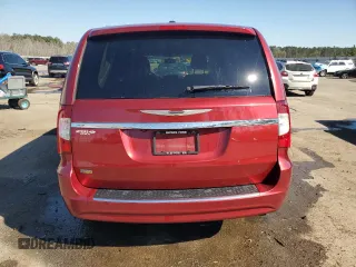 2014 Chrysler Town & Country Touring with VIN 2C4RC1BG3ER446557, listed as a Copart auction lot 50443995 with 188,312 mi miles and Salvage Title. Bid and sale history available at carsss.com. Image 6.