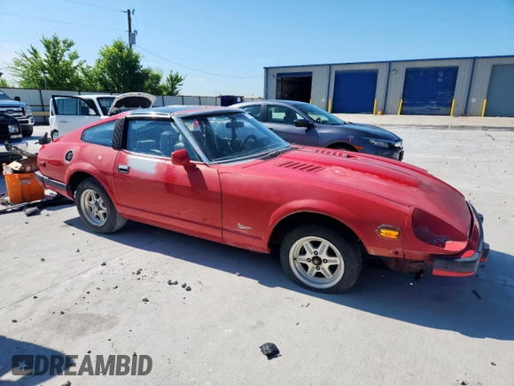 1983 Datsun 280ZX z VIN JN1HZ04S7DX575362, wystawiony jako Copart lot #57884445 z przebiegiem 216 083 mil mil oraz Czysty tytuł • Clean title. Historia ofert i sprzedaży dostępna na DreamBid. Obrazek 4.