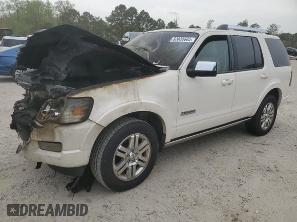 2008 Ford Explorer Limited с VIN 1FMEU75E38UB15019, выставлен на аукционе Copart как лот 52028685 с пробегом Не указан миль и Чистый • Clean title. История ставок и продаж доступна на DreamBid. Изображение 1.