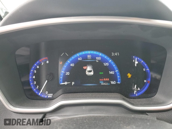 2020 Toyota Corolla Hatchback XSE with VIN JTNC4RBE4L3100809, listed as a Copart auction lot 46542395 with 40,422 mi miles and Salvage Title. Bid and sale history available at carsss.com. Image 9.