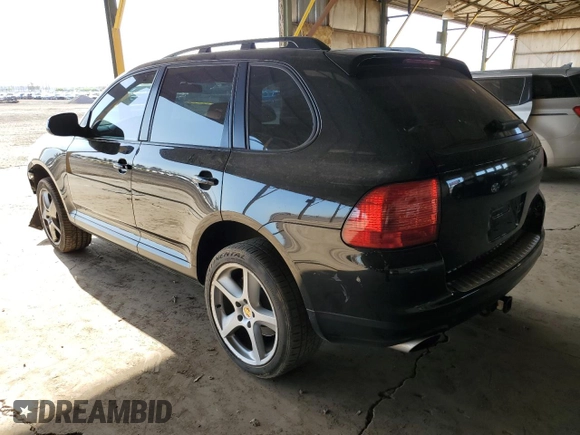 2006 Porsche Cayenne S with VIN WP1AB29P56LA66639, listed as a Copart auction lot 52097595 with 180,827 mi miles and Salvage title. Bid and sale history available at DreamBid. Image 2.